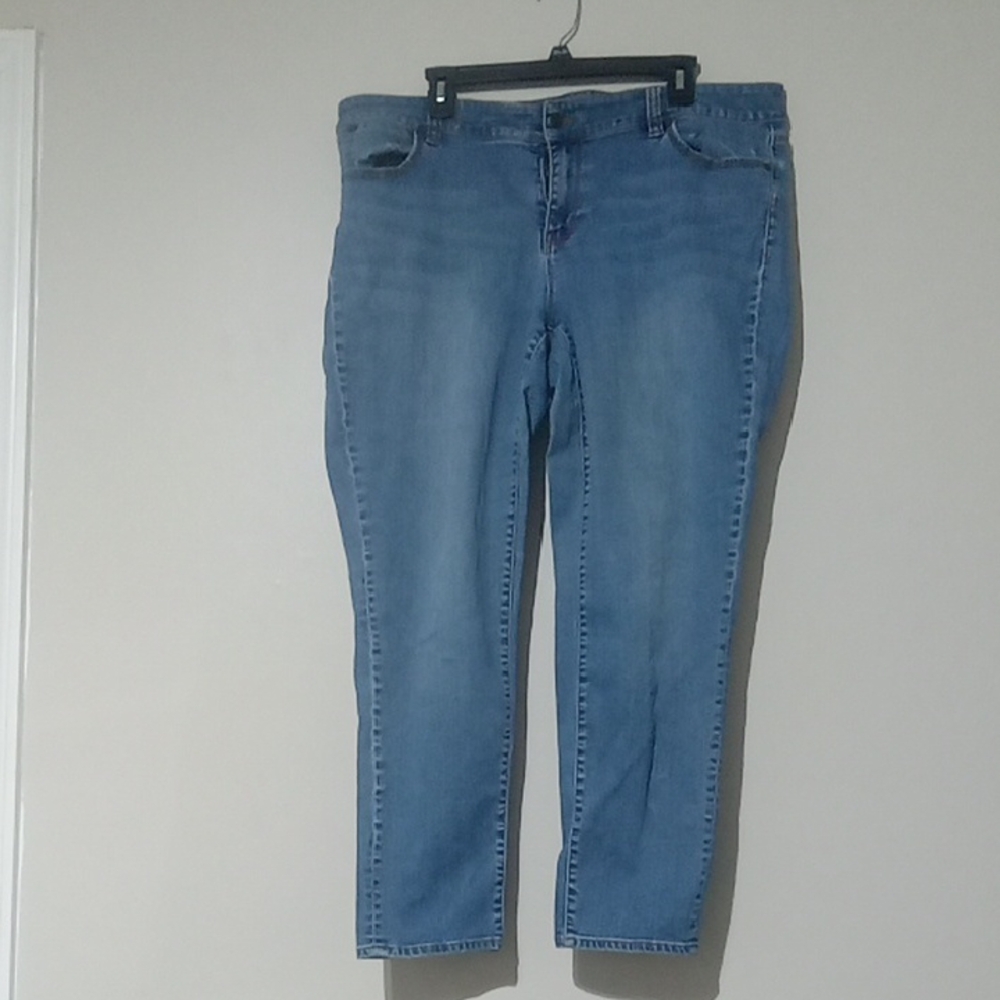 Talbots Sky Blue Boyfriend Jeans